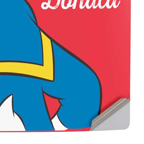 Disney Friends Donald Duck Backwards PS5 Pro Console Skin